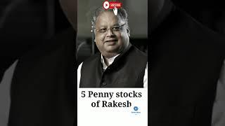 Rakesh jhunjhunwala penny stocks #shorts #short #ytshorts #penny #share #market #stock #top_5 #2022