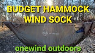 Budget Hammock Windsock/Topcover Review: Onewind Outdoors