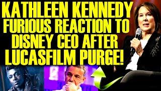 KATHLEEN KENNEDY LOSES IT WITH DISNEY CEO AFTER LUCASFILM PURGE JUST HAPPENED! A TOTAL DISASTER