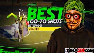 BEST GO-TO SHOTS FOR EVERY HEIGHT ON NBA 2K25! BEST JUMPSHOTS + SHOT ANIMATIONS & MORE