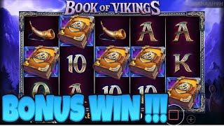 Book of Vikings - Bonus Win