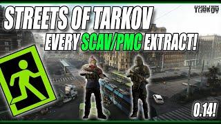 All Streets Of Tarkov PMC And Scav Extracts! - Escape From Tarkov
