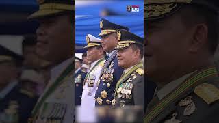 Kasad Saksikan Aksi Tangguh Prajurit TNI AU Pada Peringatan HUT ke-77 TNI AU