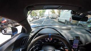 Audi R8 V10 Plus POV driving SOUND  [4K]