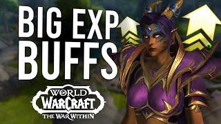 The BIGGEST Leveling Buff Is LIVE In 11.0.5! Up To 70% More EXP | The War Within