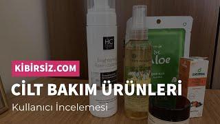 Cilt Bakım Ürünleri İncelemesi | Kibirsiz.com