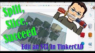 Unveiling Tinkercad Incredible STL Manipulation Techniques in Minutes!