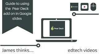 Guide to using Pear deck add on in Google slides