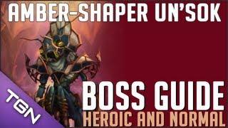  WoW - [Strategy Guide] Amber-Shaper Un'sok (Heroic and Normal)
