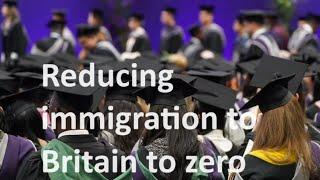 A simple and practical plan to reduce immigration to Britain almost to zero within two years
