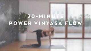 30-Minute Power Vinyasa Flow with Caley Alyssa