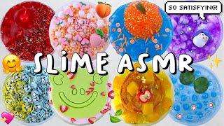 1 HOUR SLIME ASMR  Huge Crunchy Slime Collection of 2022