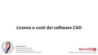 Licenze e costi dei software CAD