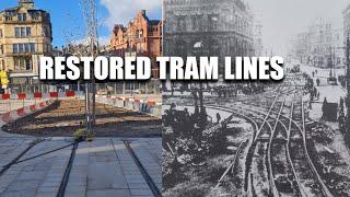 RESTORED Tram Lines in Bradford