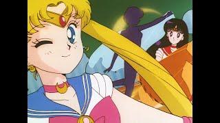 Sailor Moon Opening 1 version 2 Сreditless 1080p (AI Upscale)