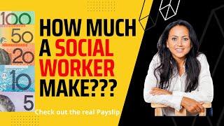 How much does a Social Worker earns in Australia?