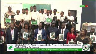 PRE-EDUCATION WEEK  | Launch of the Edo state Technical Talent Development Policy