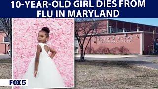 Maryland mom speaks out after daughter dies from flu