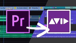 Premiere Pro to Avid Media Composer: Transfer a sequence - Tutorial