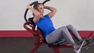 Best Fitness Semi Recumbent Ab Bench