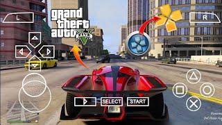 How to Play GTA 5 PPSSPP New iso file | GTA 5 PPSSPP Gameplay + GTA 5 Android Ios Mobile PPSSPP 2024