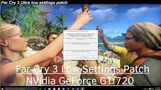  How to improve performance - boost fps in FarCry 3 with Under Low Settings Patch