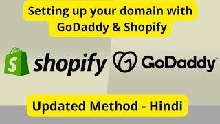 [Hindi] How to Connect your GoDaddy Domain to Shopify manually