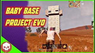 I Made a baby base in project evo | #projectevo