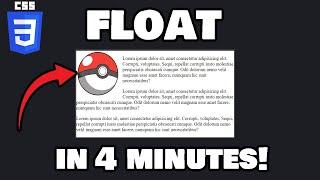 Learn CSS float in 4 minutes! 