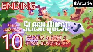 SLASH QUEST - Apple Arcade - ENDING - Final Boss Fight - World 4: Part 4 - Gameplay Walkthrough #10