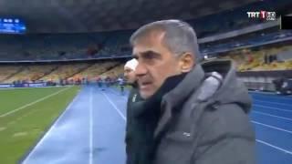 Şenol Güneş Anasını Skcm O Hakemin...! (D.Kiev 6-0 BJK) 6 Aralık 2016