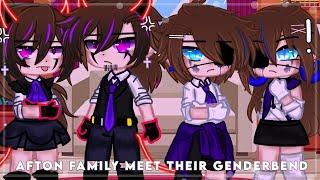 Afton Family meets their GenderBends / Afton Family / Gacha Club