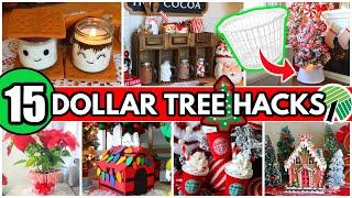 15 Last-Minute Dollar Tree Christmas DIYs to try NOW! 