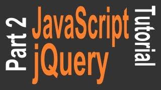 JavaScript & jQuery Tutorial for Beginners - 2 of 9 - jQuery Selectors