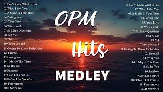 OPM MEDLEY [ Lyrics ] BEST OLD SONGS l Non Stop OPM Love Songs Sweet Memories 80s 90s