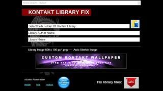 Kontakt Library FIX Utility. [ITA] (no library found kontakt)