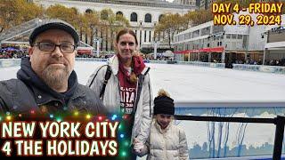 Day 4 | New York City 4 The Holidays | 11/29/2024 | Ice Skating, 9/11 Museum, Grant's Tomb & more!