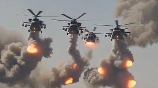 13 Minutes Ago! Ukrainian Anti-Air System Shoots Down 7 Russian Ka-52 Combat Helicopters - ARMA3