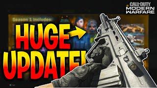 HUGE MODERN WARFARE SEASON 1 UPDATE 1.10! (RAM-7, HOLGER-26, & MORE!)