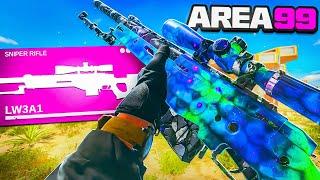 the BEST LW3A1 FROSTLINE SNIPER RIFLE CLASS SETUP on Warzone! (Area 99)