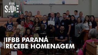 IFBB paraná recebe homenagem na Camara de Curitiba