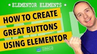 Elementor Buttons - All The Settings Explained And Demo'd