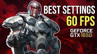 GTX 1650 Marvel Rivals | Optimized Settings 60 FPS!