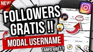 GRATIS SEPUASNYA‼️ Cara Menambah Followers Instagram Gratis Tanpa Akun Tumbal permanen Terbaru 2024