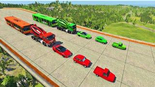 Red vs Green Force | BeamNG Fantasy World | BeamNG drive | BFW