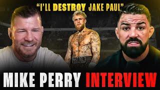 BISPING interviews MIKE PERRY: "I'm Going to KNOCK OUT Jake Paul!"