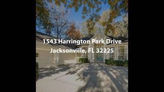 1543 Harrington Park Drive Jacksonville FL 32225 | 4 Bedroom Home For Sale