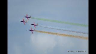 Irish Flag on sky FOYNES AIR SHOW 2017