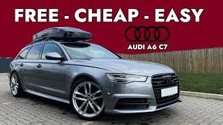 Audi A6 C7 Free - Cheap - Easy & Best Upgrades & Modifications (FREE CARPLAY)