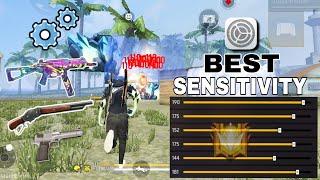 Free Fire Headshot setting 2024  Best Sensitivity Settings ️| Sensitivity + Hud Settings Free Fire